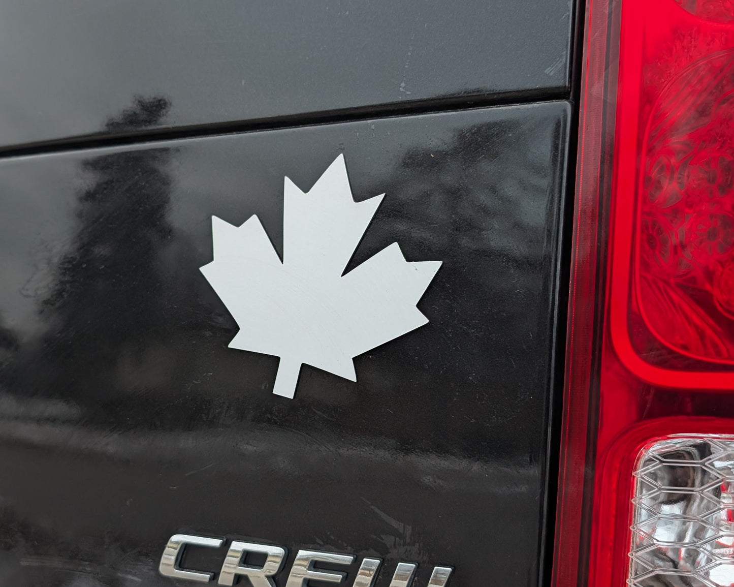 Maple Magnet Removable Car Magnet - White