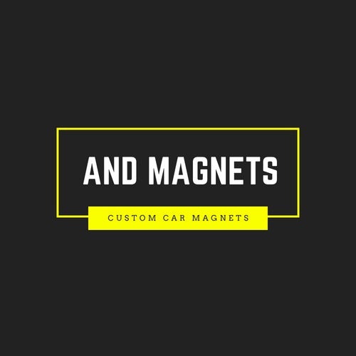 Maple Magnet Removable Car Magnet - Black