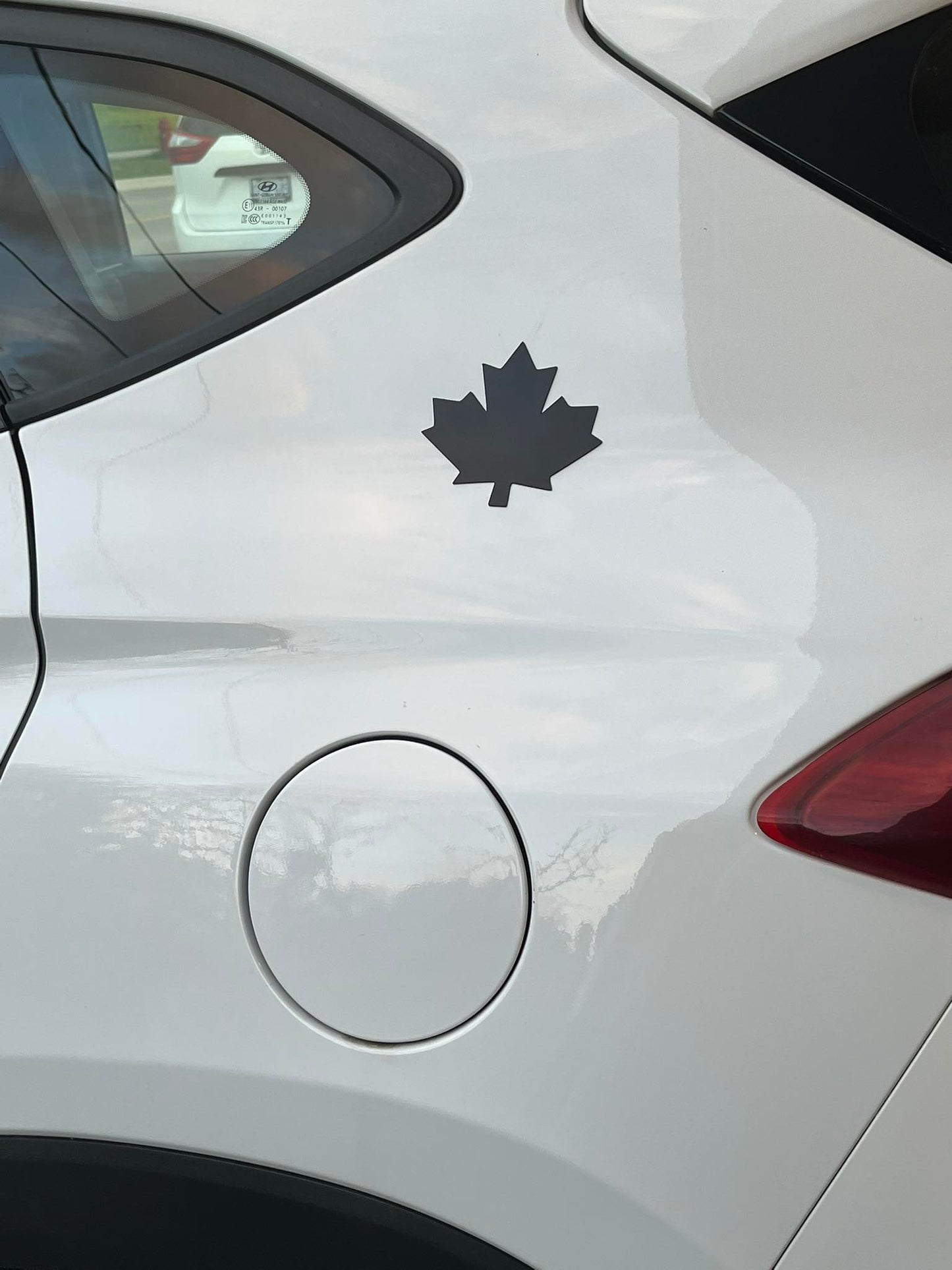 Maple Magnet Removable Car Magnet - Black