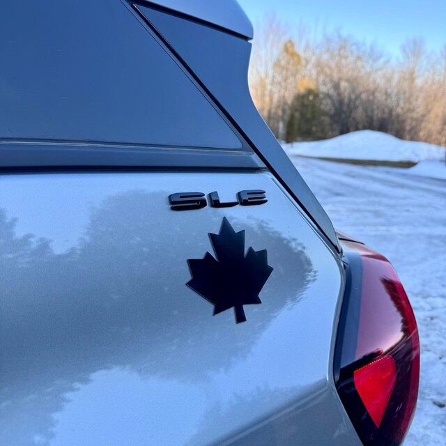 Maple Magnet Removable Car Magnet - Black